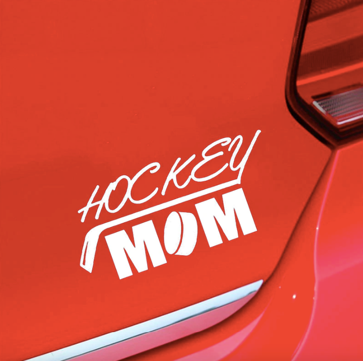 HOCKEY MOM STICKERS