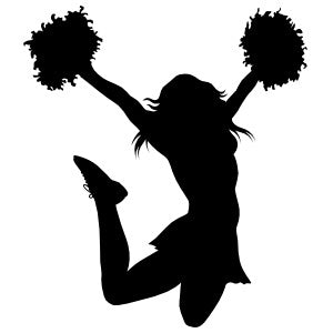 Cheerleading Wall Decal