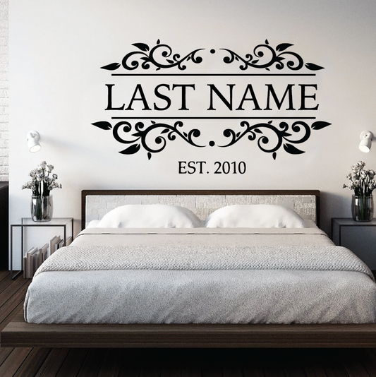 Family Name Sign Sticker!