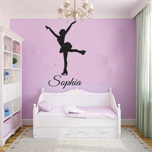 Figure Skating girl with name