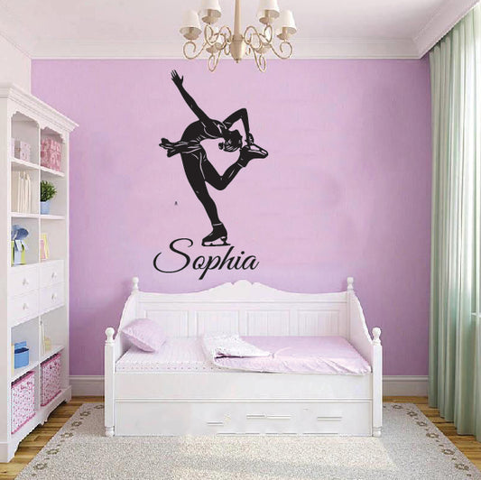 Figure Skating Dance Decal