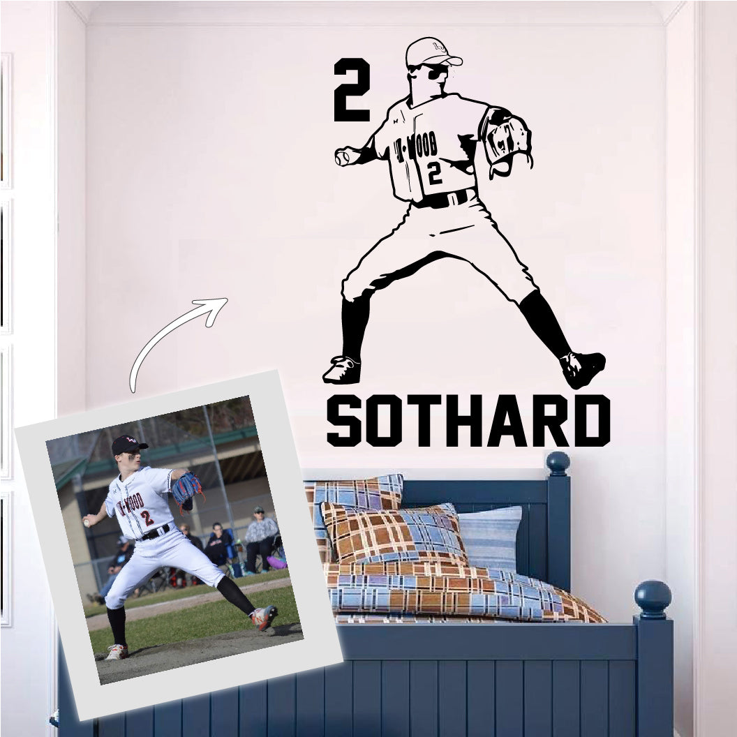 Decal From Your Photo - Baseball