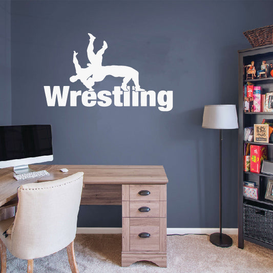 Wrestling Sticker