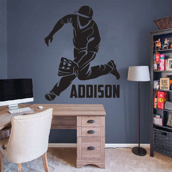 Baseball sticker