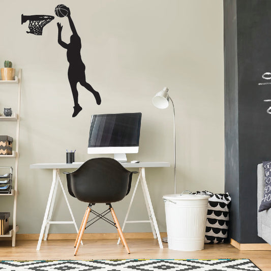 Basketball Player decal