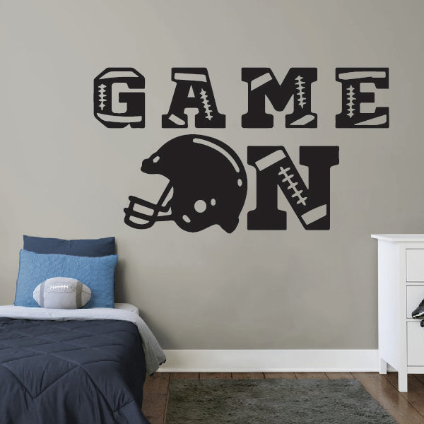 GAME ON - American Football Sticker