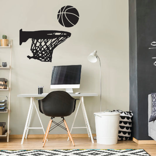 Basketball Sure shot sticker