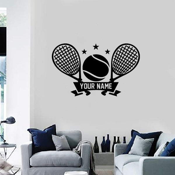 Tennis Racket with name