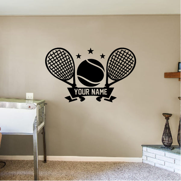Tennis Racket with name
