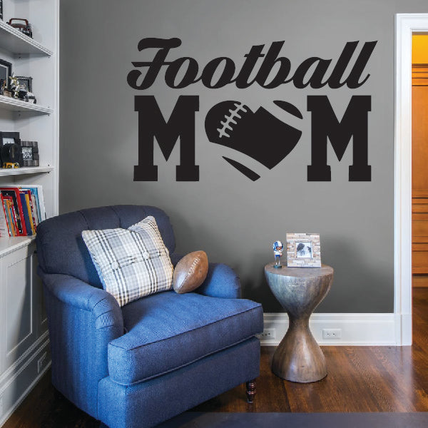 Football Mom sticker