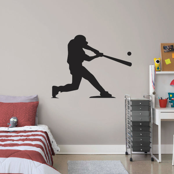 Player Hitting Ball