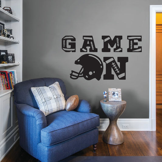 GAME ON - American Football Sticker