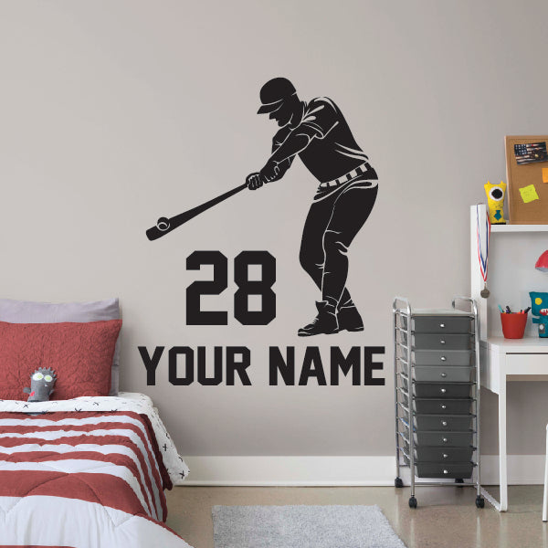 Baseball Hitter - name and number below