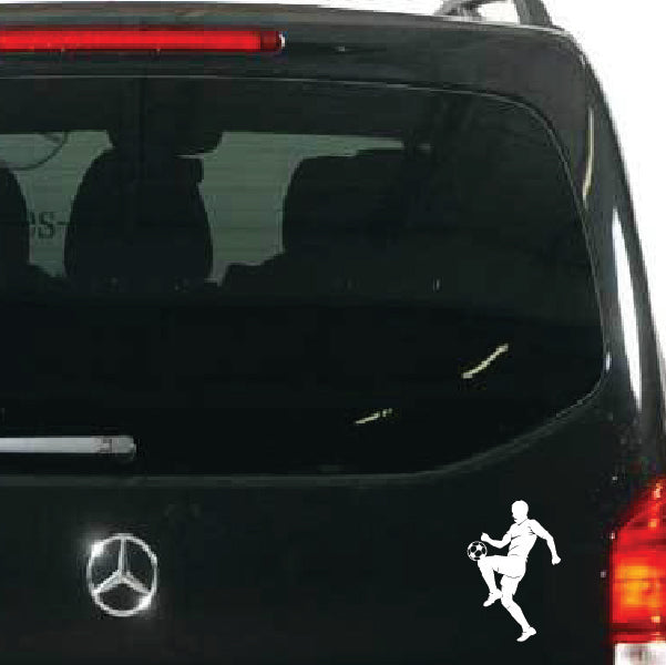 Juggling Ball Soccer Player