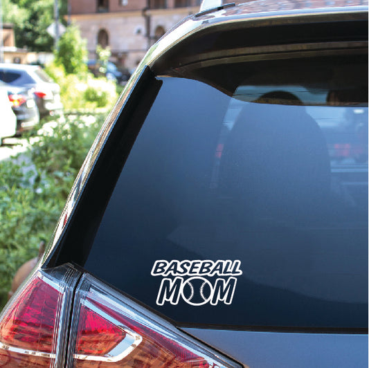 Baseball Mom sticker