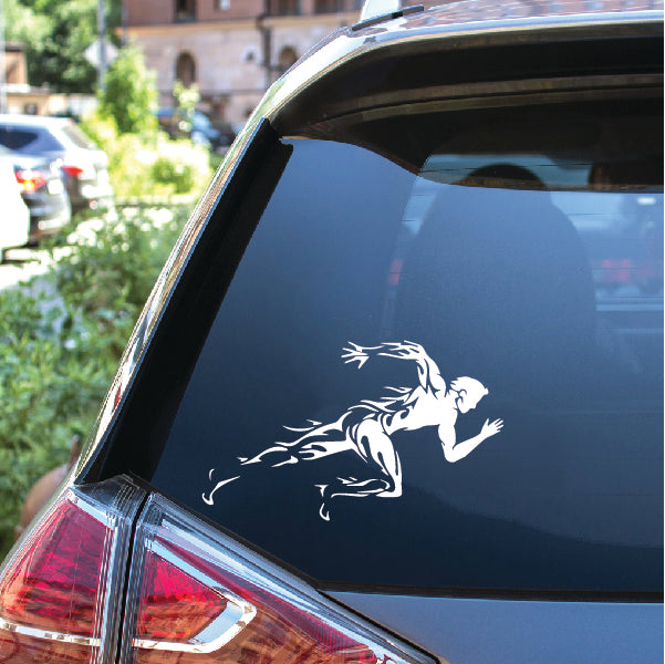 Runner sticker