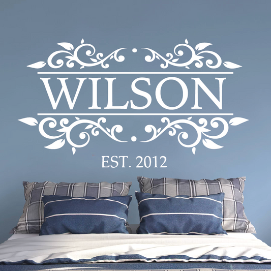 Family Name Sign Sticker!