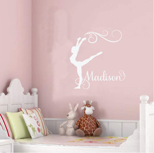 Girls room wall sticker