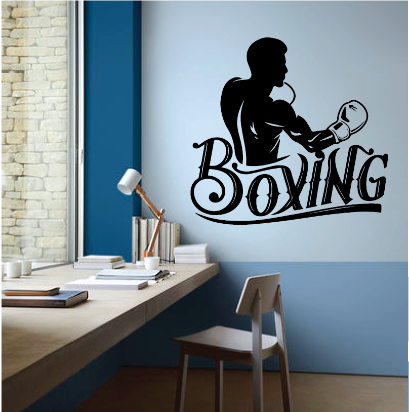 Personalized Best Boxing sticker