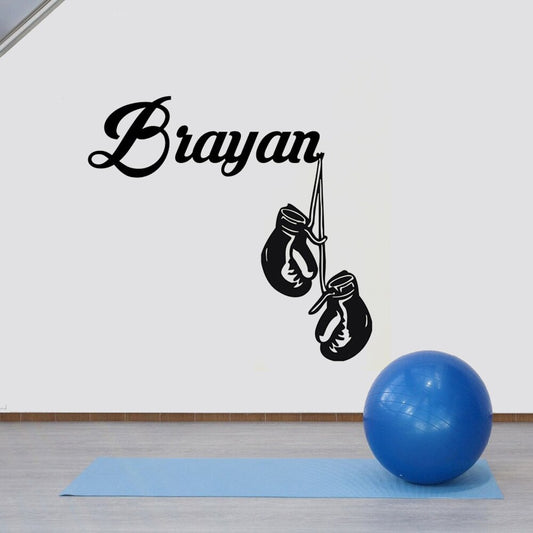 Boxing gloves with your name