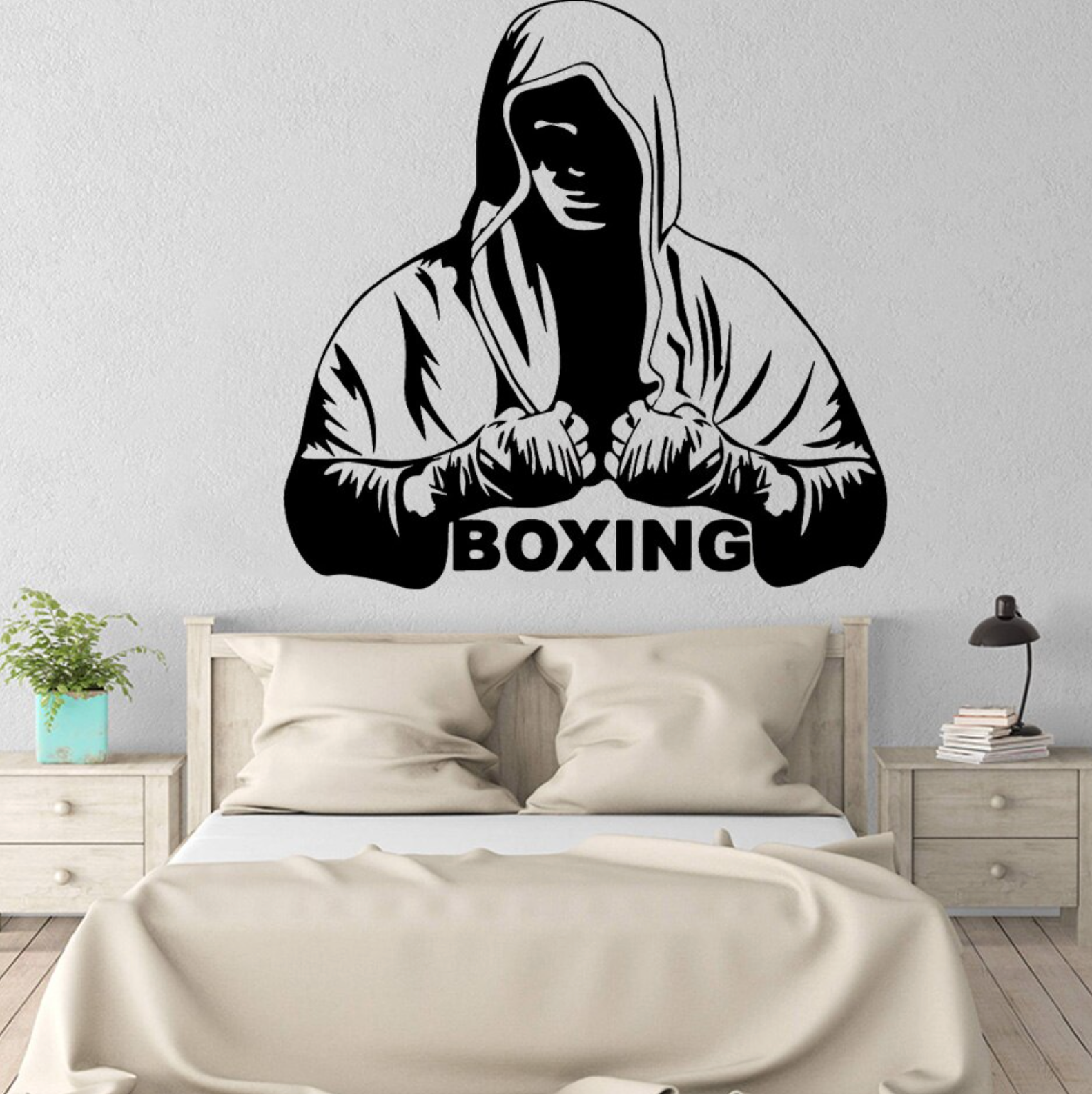 personalized boxing wall decals