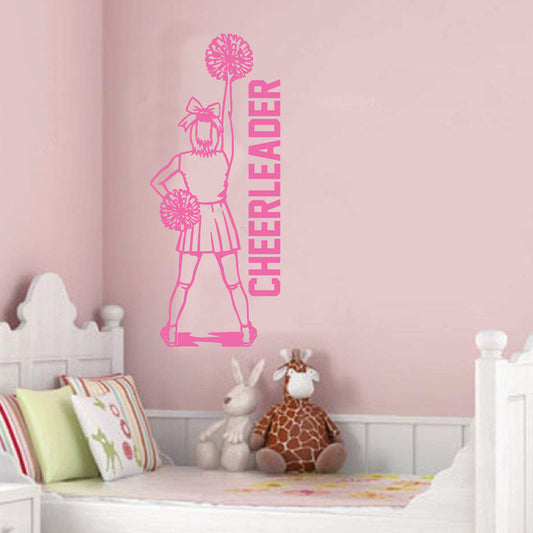 Cheerleader Wall Sticker