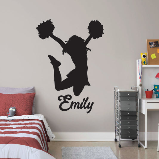 Cheerleading Wall Decal