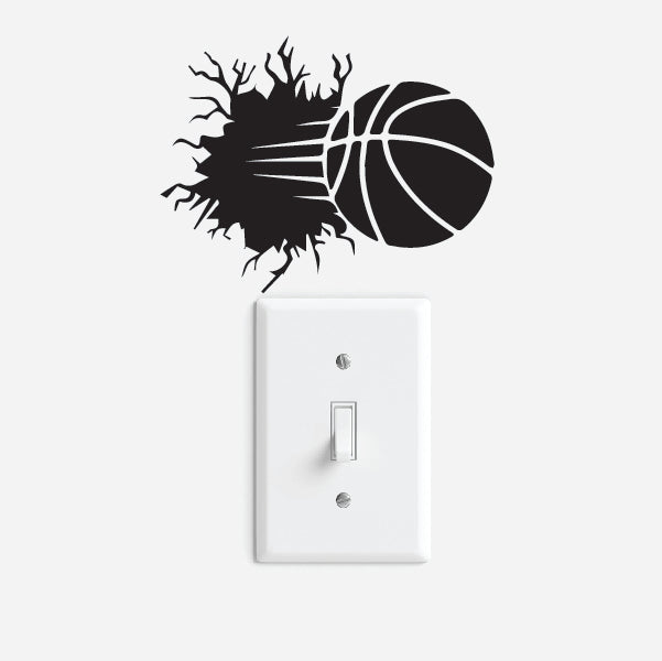 small basketball decals