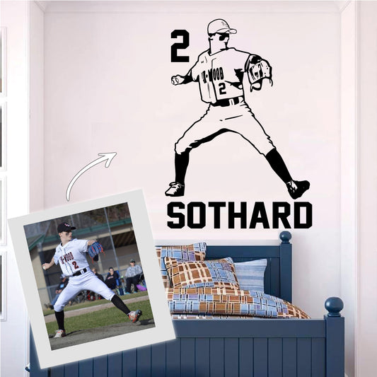 Decal From Your Photo - Baseball