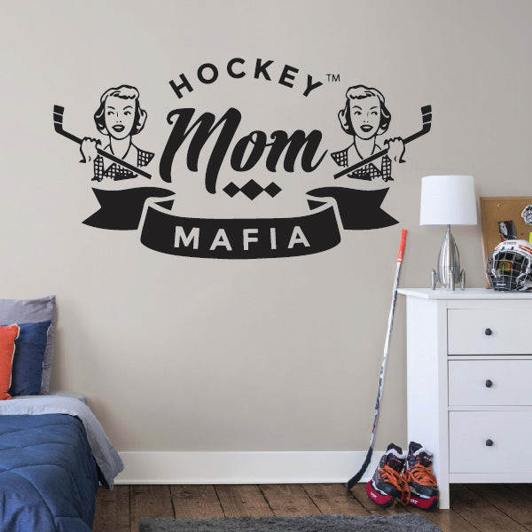 Hockey Mom Mafia Sticker