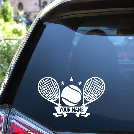 Tennis Racket with name