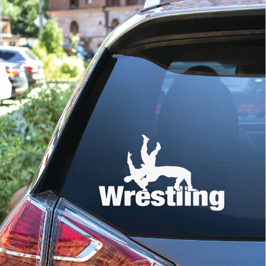 Wrestling Sticker