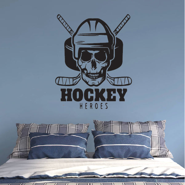 Hockey Heroes Skull