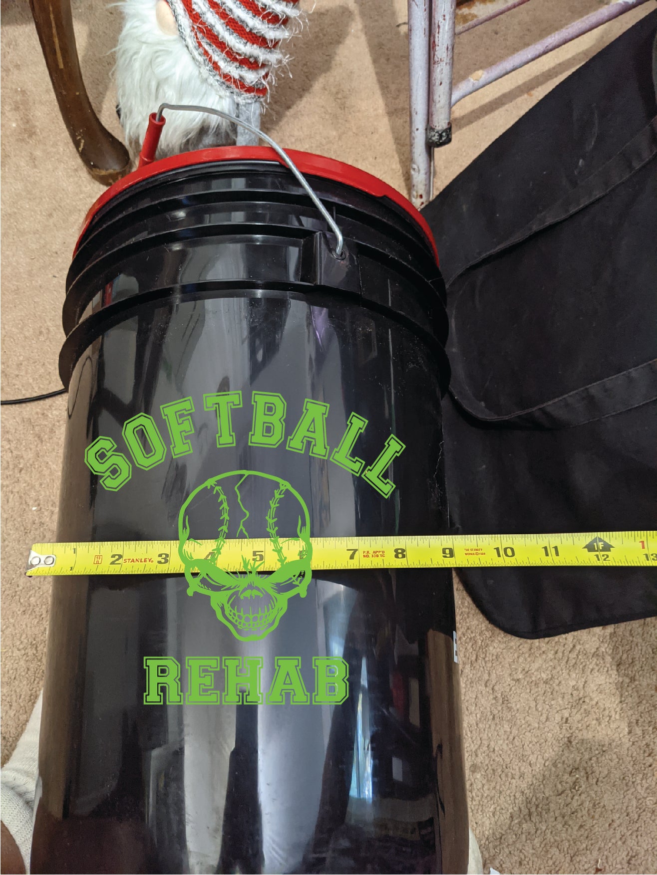 Softball Rehab - custom design