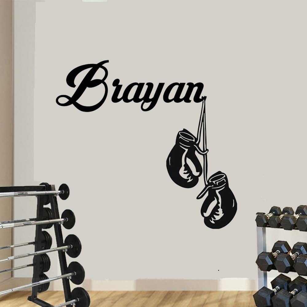 Boxing gloves with your name