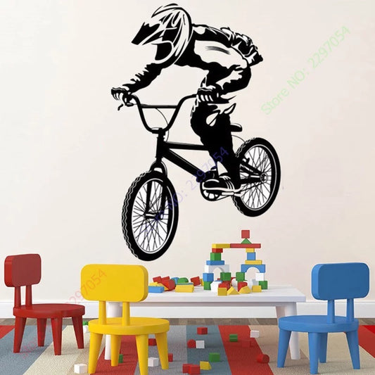 BMX RACE wall sticker