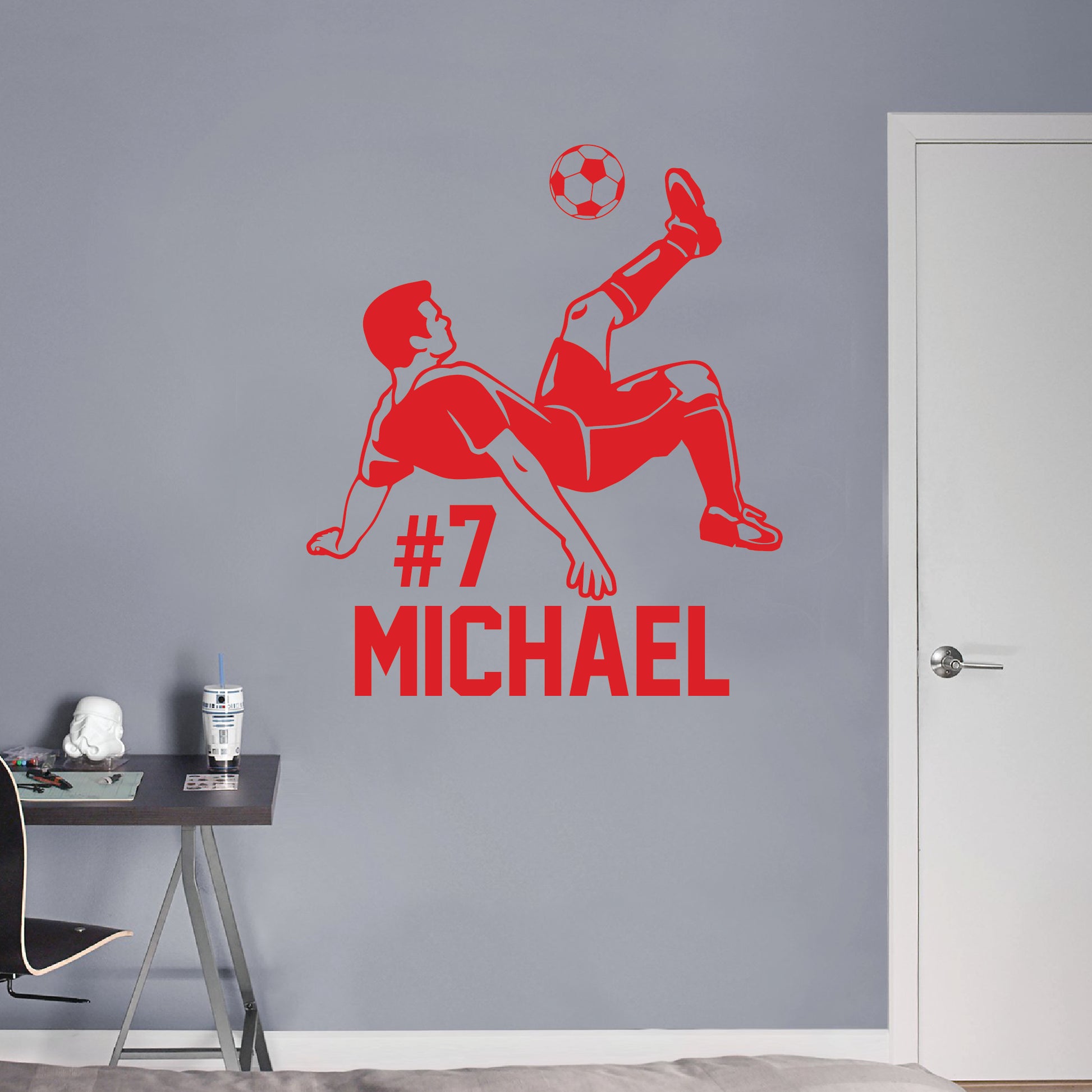 Soccer Sticker Personalized